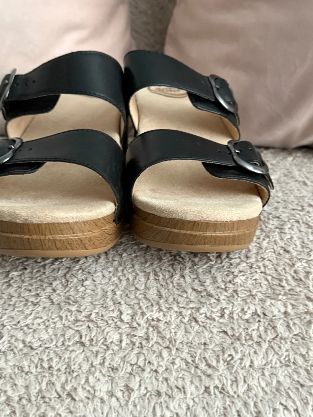 Dansko Sophie Sandal size 39 Black
